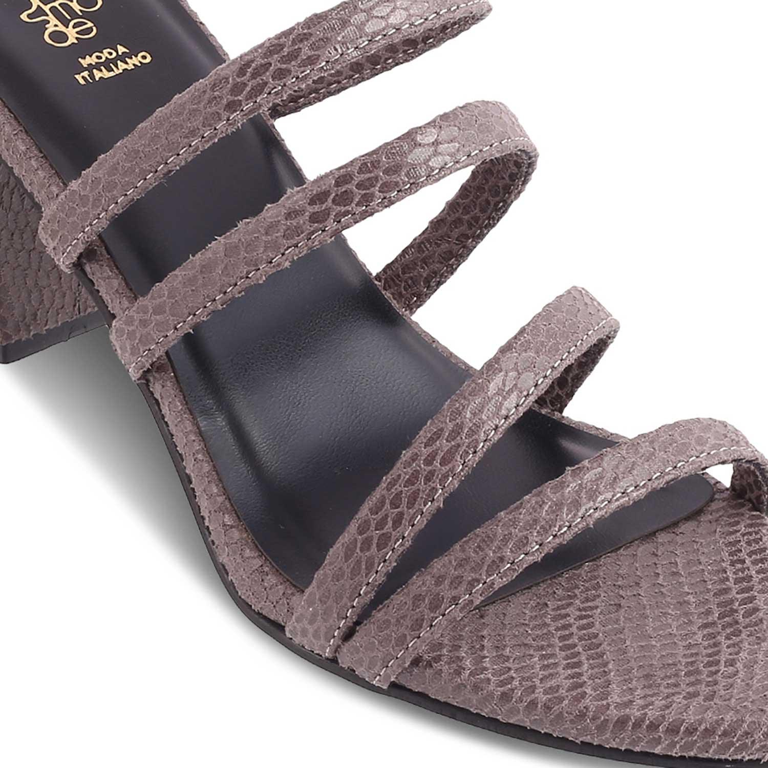 Buy Grey Women's Sandals The Imulate Grey Tresmode