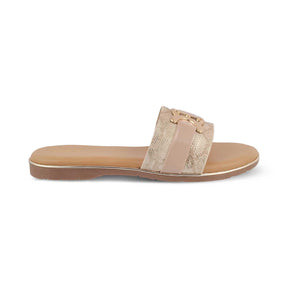 The Njoy Gold Women's Casual Flats Tresmode - Tresmode