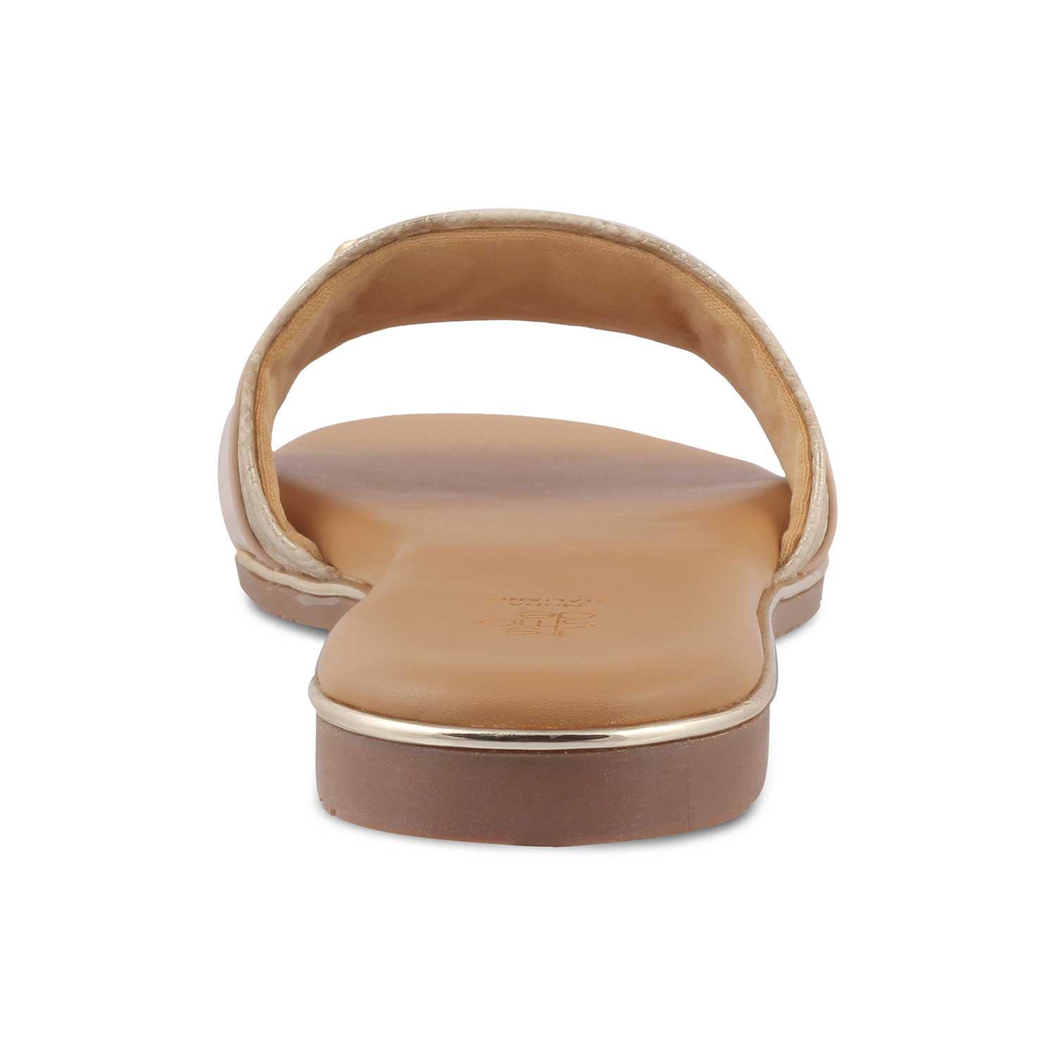 The Njoy Gold Women's Casual Flats Tresmode - Tresmode