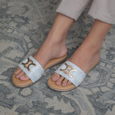 The Njoy White Women's Casual Flats Tresmode - Tresmode