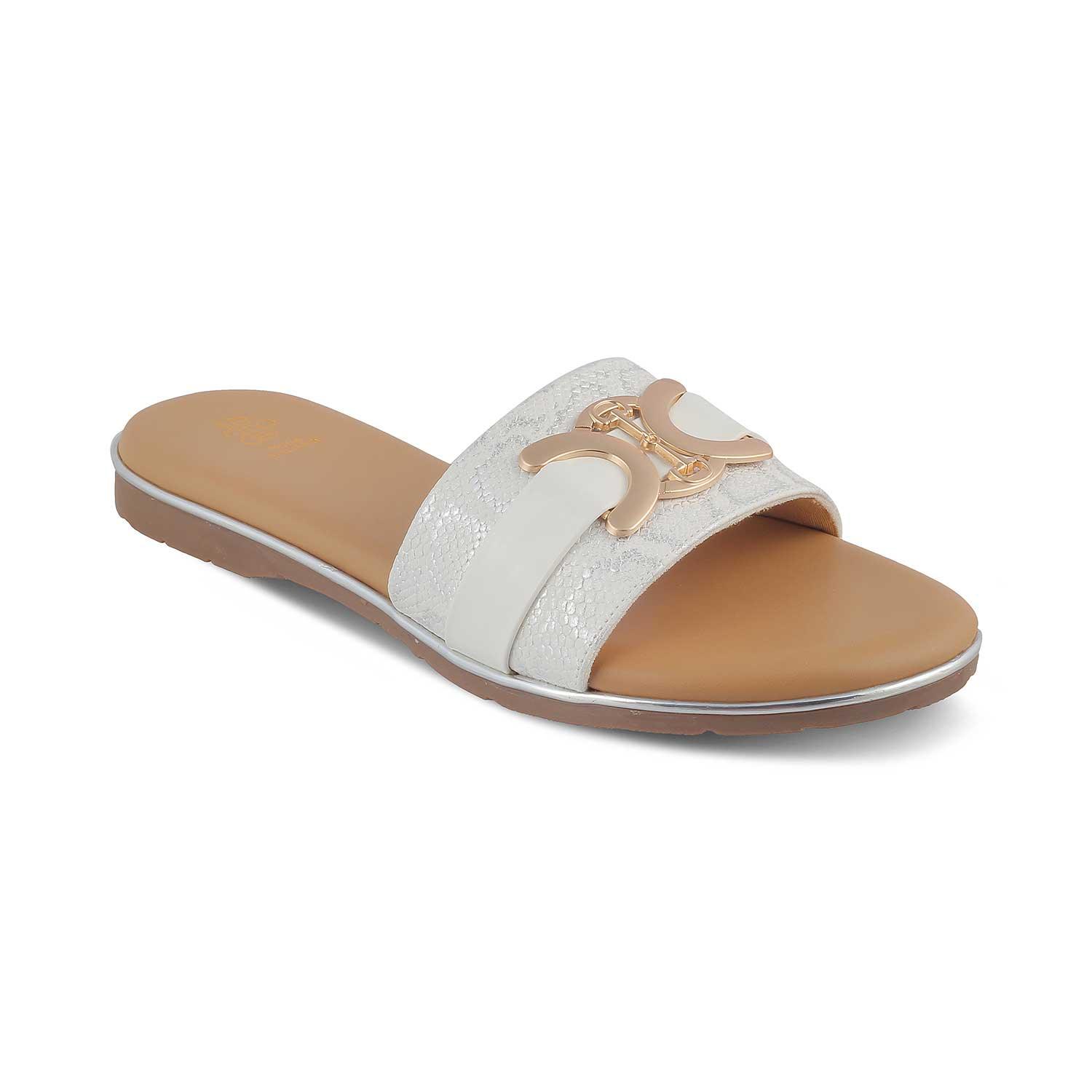 The Njoy White Women's Casual Flats Tresmode - Tresmode