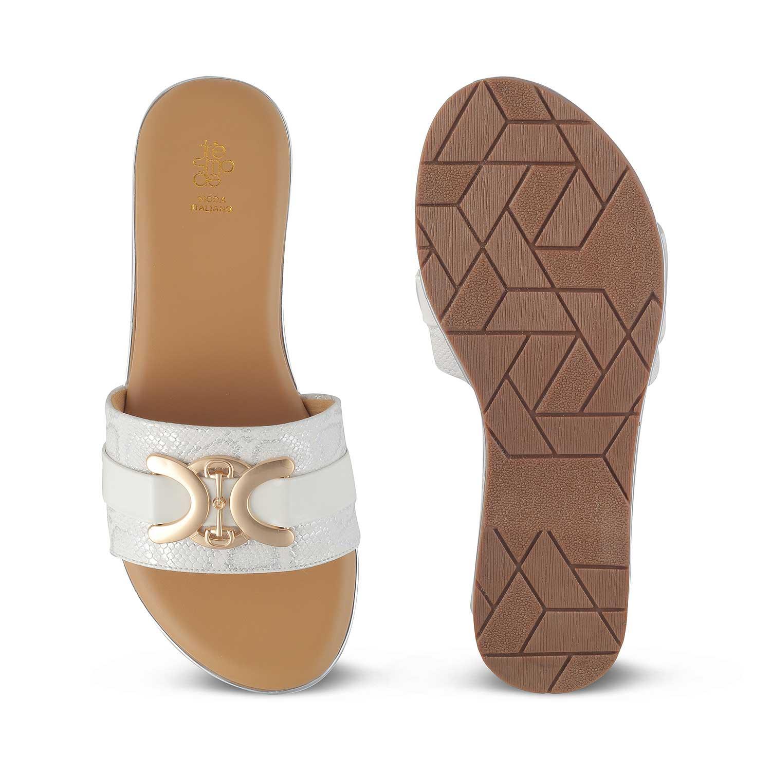 The Njoy White Women's Casual Flats Tresmode - Tresmode