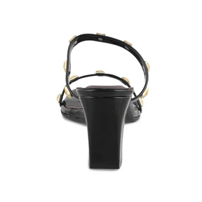 The Mag Black Women's Dress Block Heel Sandals Tresmode - Tresmode