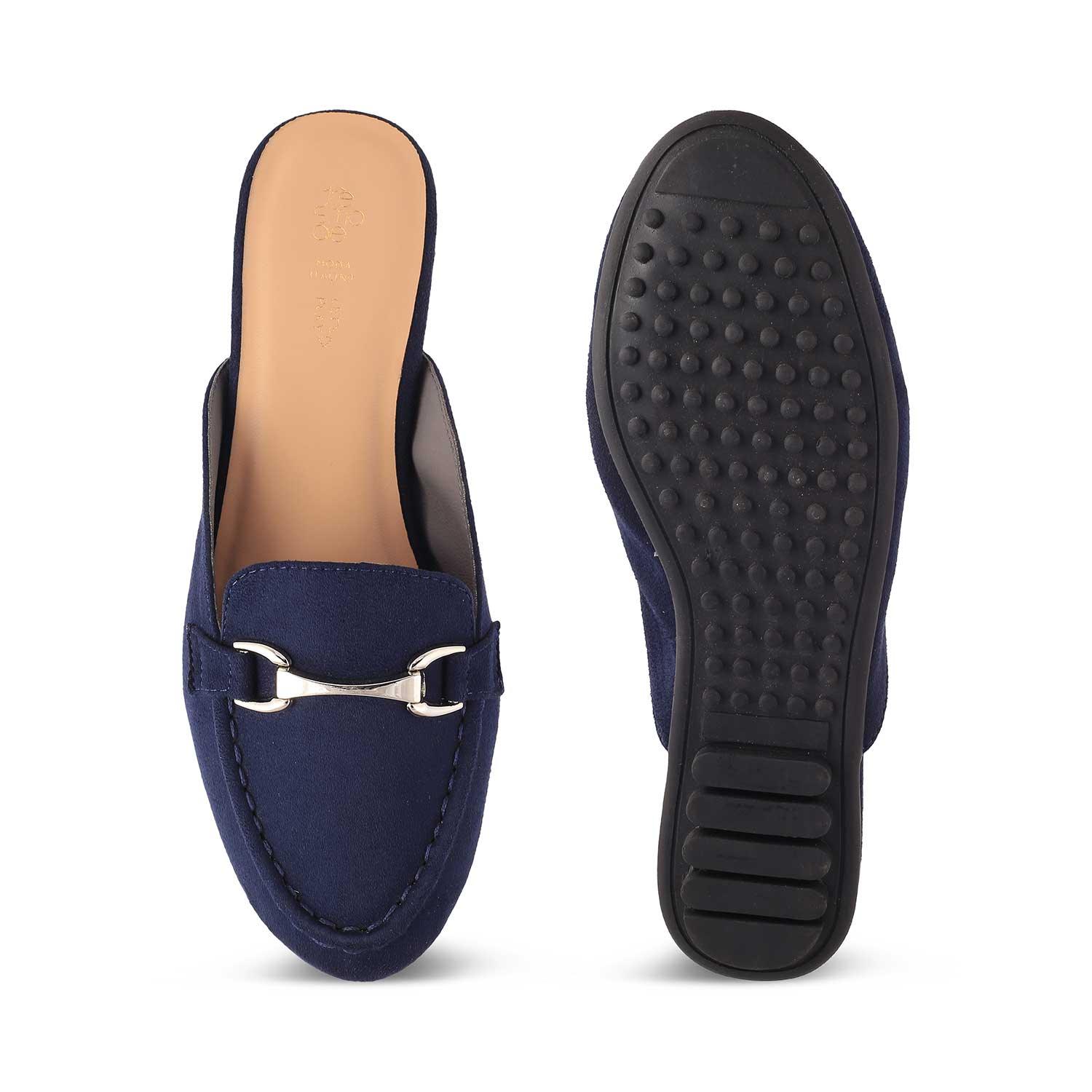 The Melip Blue Women's Dress Mules Tresmode - Tresmode