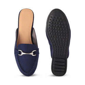 The Melip Blue Women's Dress Mules Tresmode - Tresmode