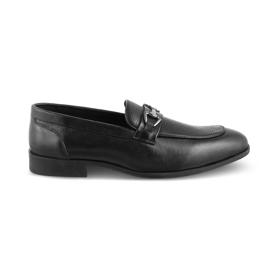 Tresmode Byron Black Men's Leather Loafers