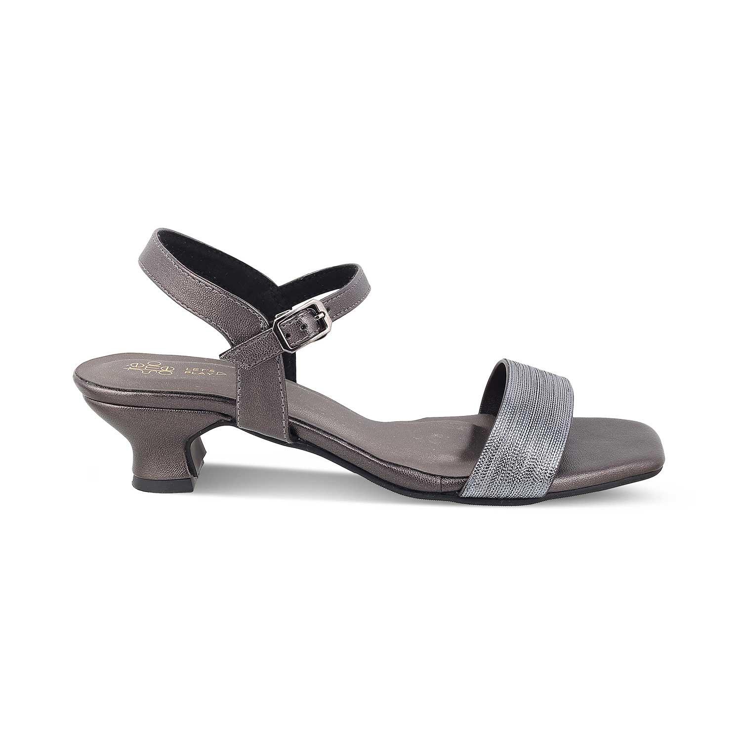 Buy Pewter Women's Sandals The Monty Pewter Tresmode