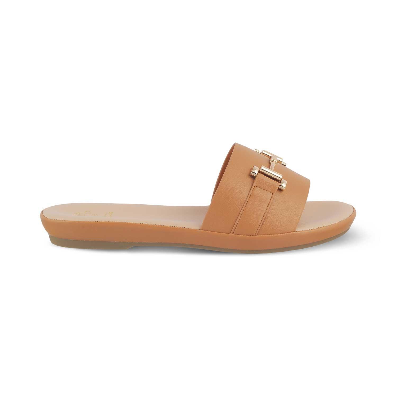 The Orillia Camel Women's Casual Flats Tresmode - Tresmode