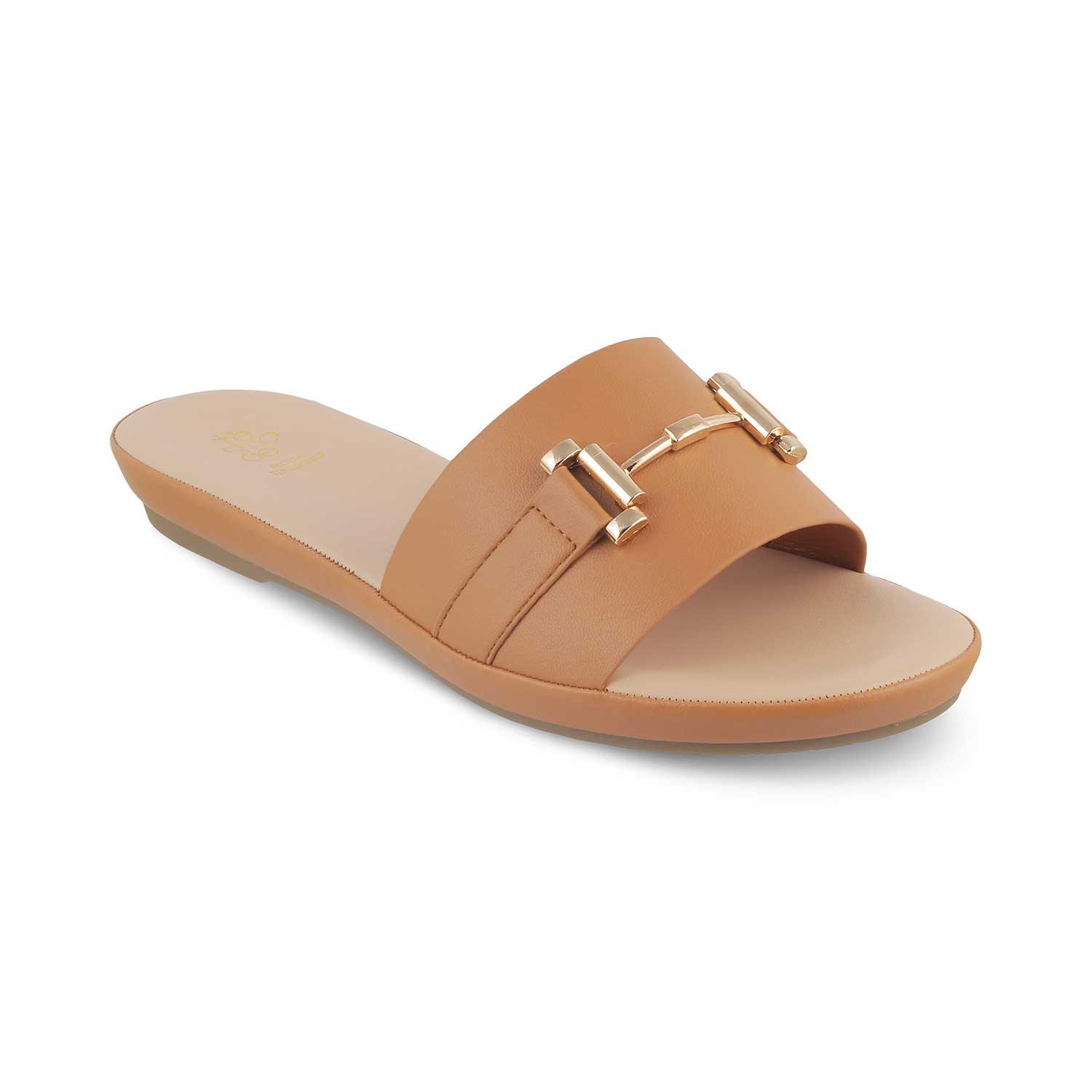 The Orillia Camel Women's Casual Flats Tresmode - Tresmode