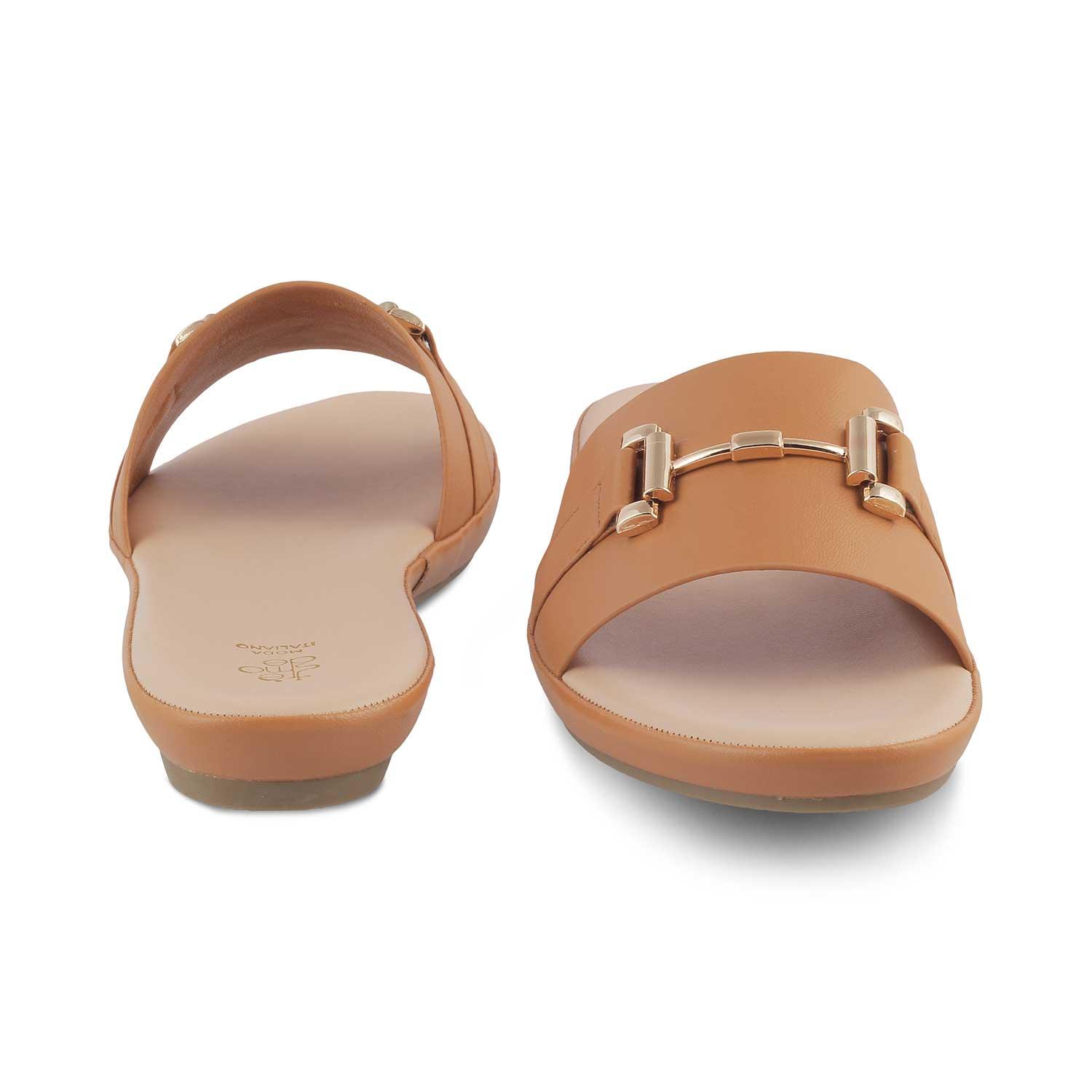 The Orillia Camel Women's Casual Flats Tresmode - Tresmode