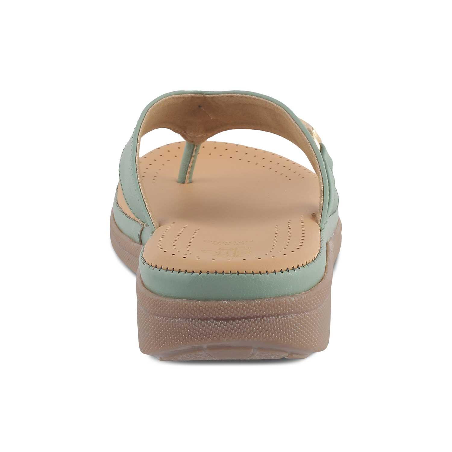 The Packs Green Women's Casual Flats Tresmode - Tresmode