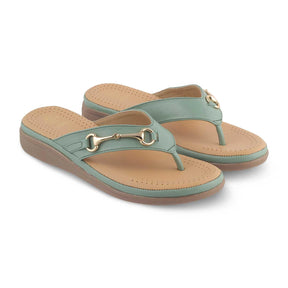 The Packs Green Women's Casual Flats Tresmode - Tresmode