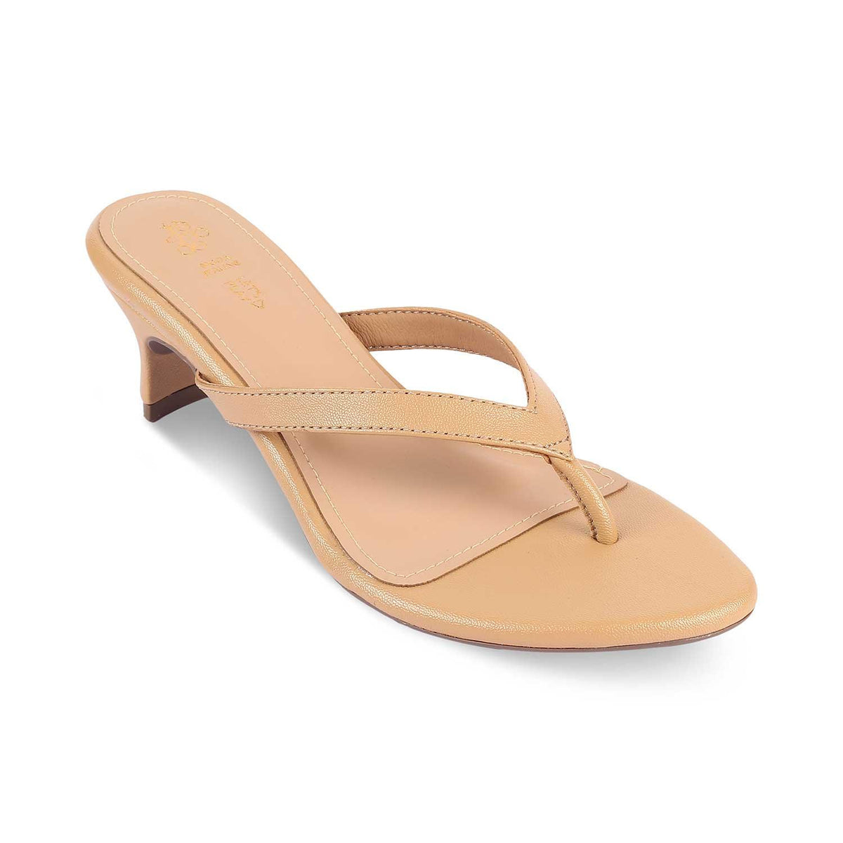 The Puglia Beige Women's Dress Heel Sandals Tresmode - Tresmode