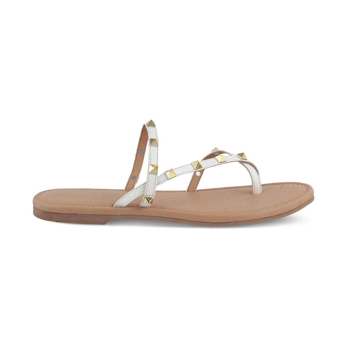 The Riya White Women's Dress Flats Tresmode - Tresmode