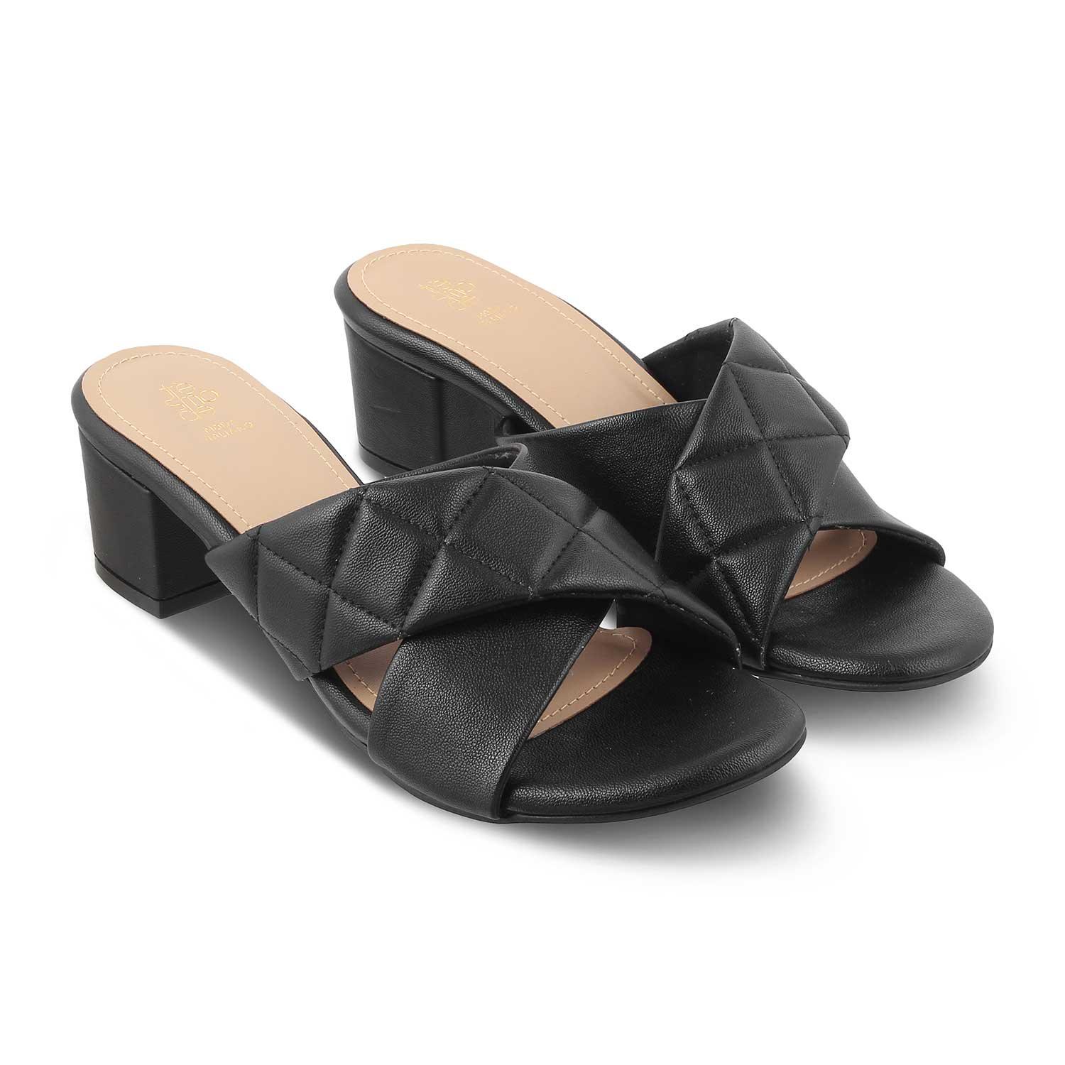 Buy Black Women's Sandals The Romi Black Tresmode