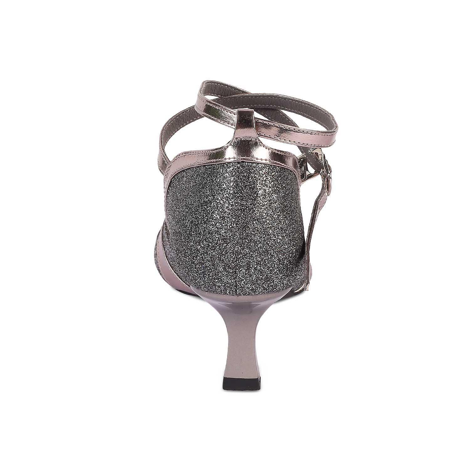 pewter metallic dress sandals Buy Pewter Women's Sandals - The Salare Pewter