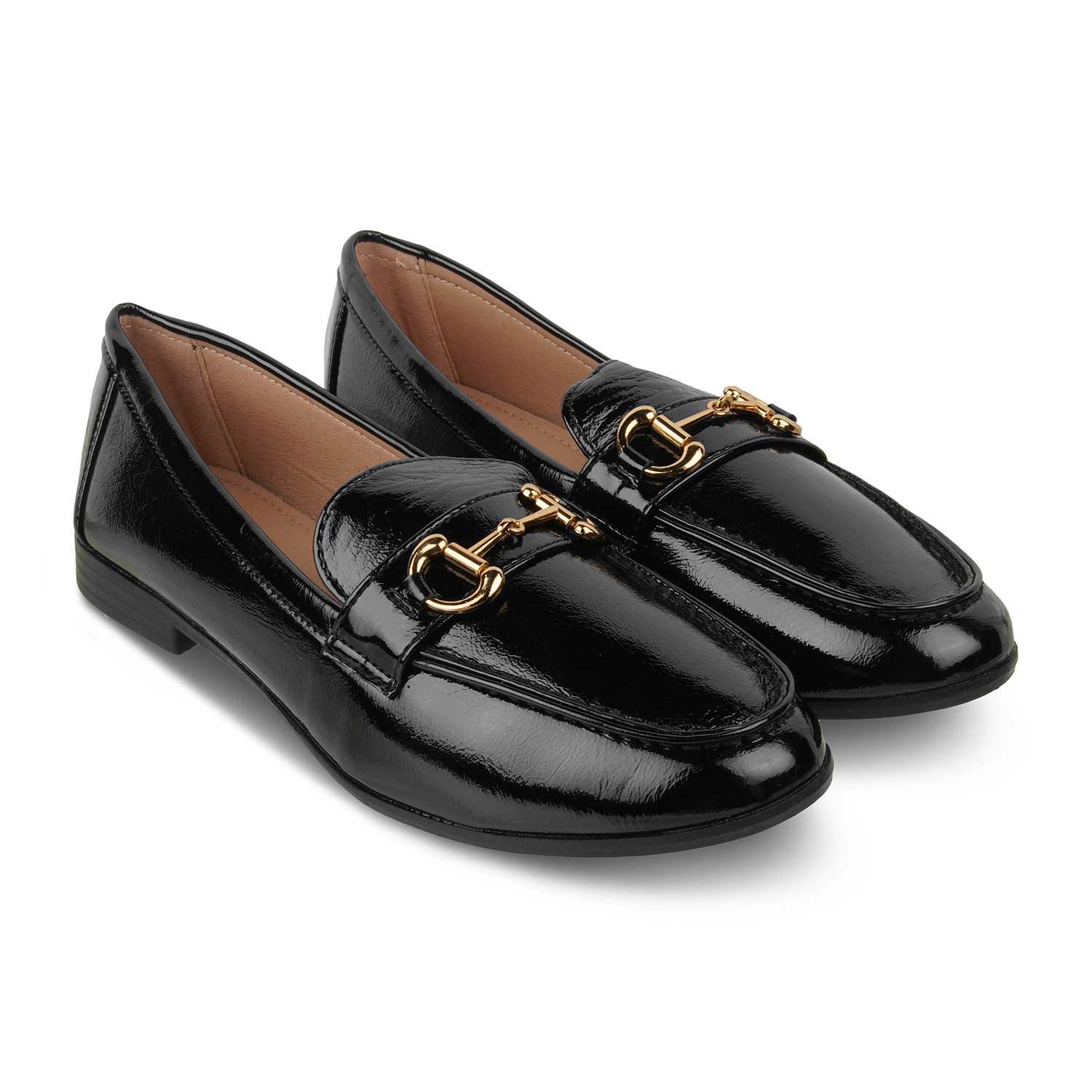 Buy Black Women's Loafers - The Sigor Black