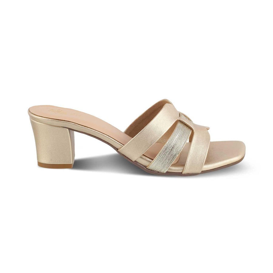 Tresmode Solor Blue Women's Casual Block Heel Sandals