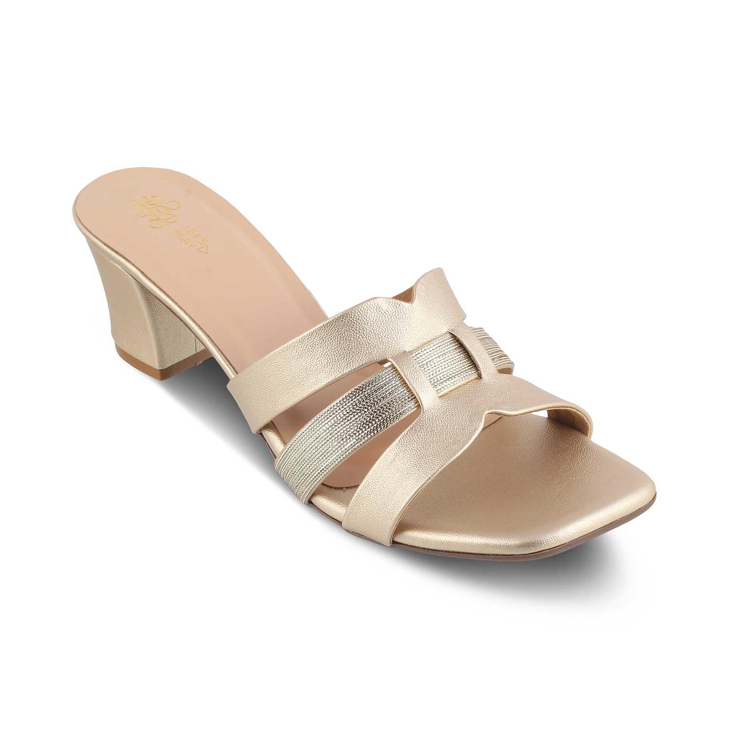Buy Gold Women's Sandals The Silo Gold Tresmode