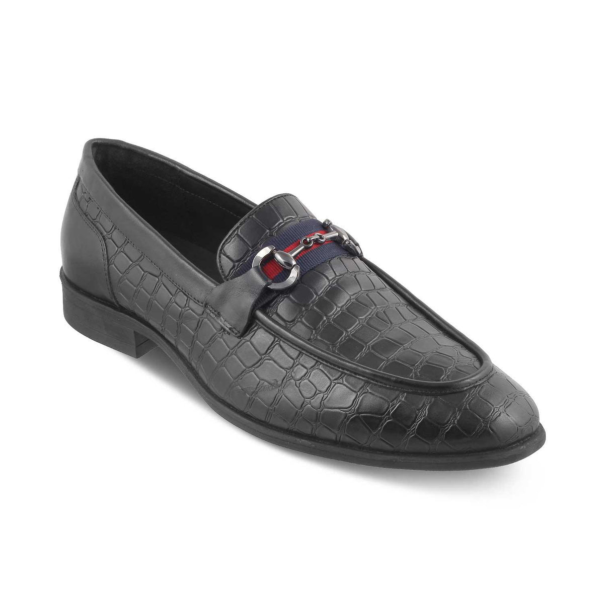 The Leven Brown Men's Leather Loafers Tresmode main image 1