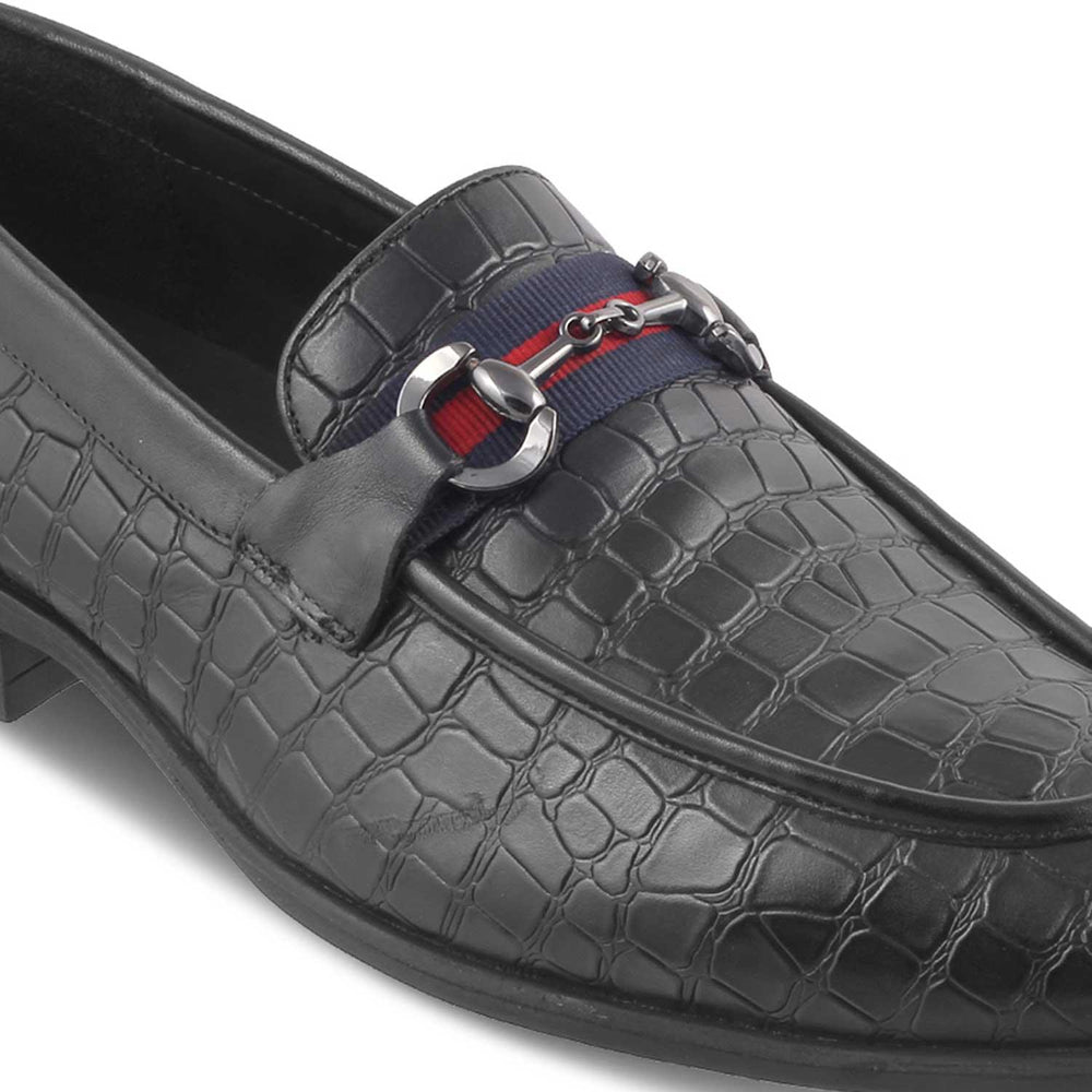 The Salperton Brown Men's Leather Loafers Tresmode