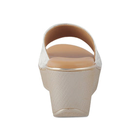 The Samantha White Women's Dress Wedge Sandals Tresmode - Tresmode