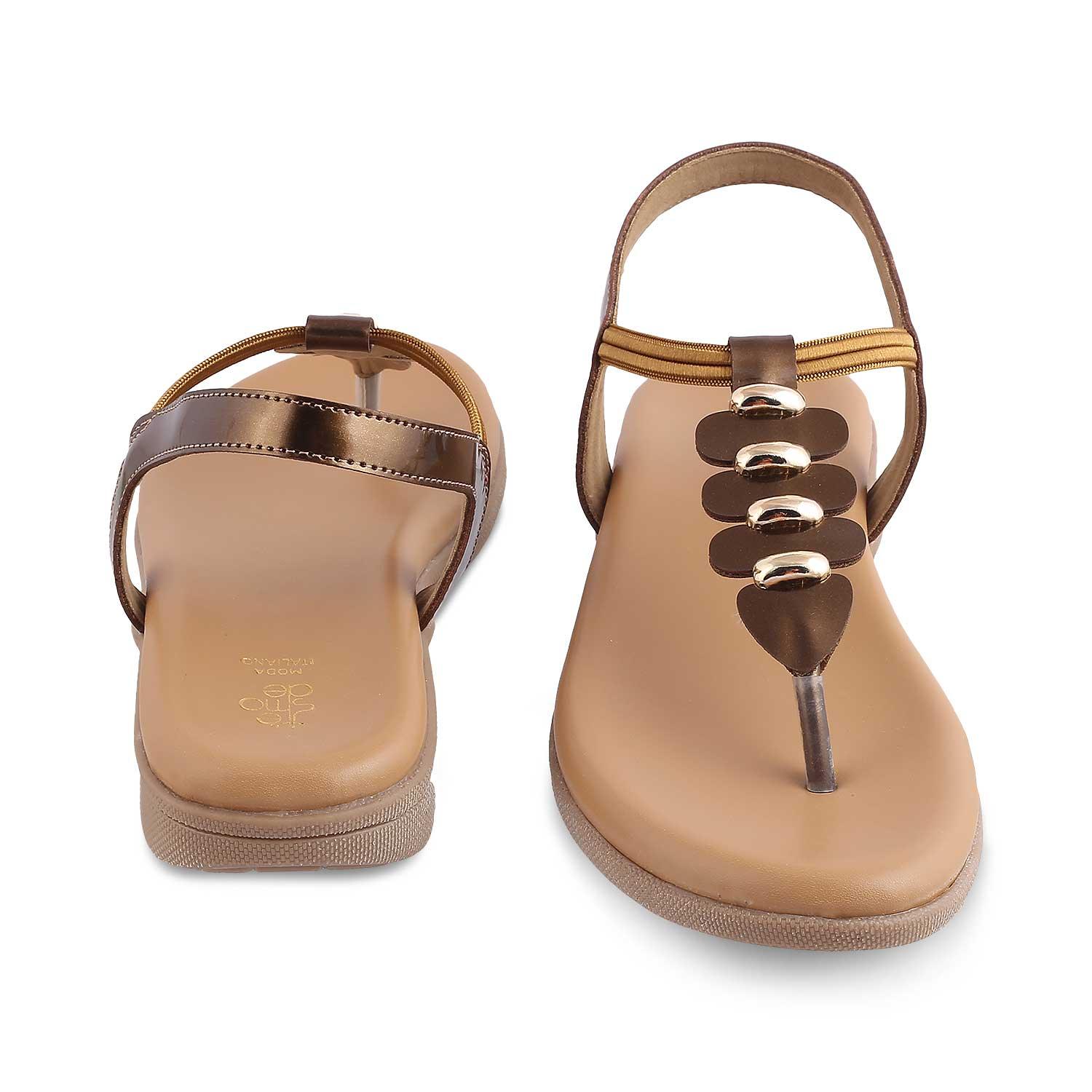 Buy Tan Women's Flats The Velencia Tan Tresmode