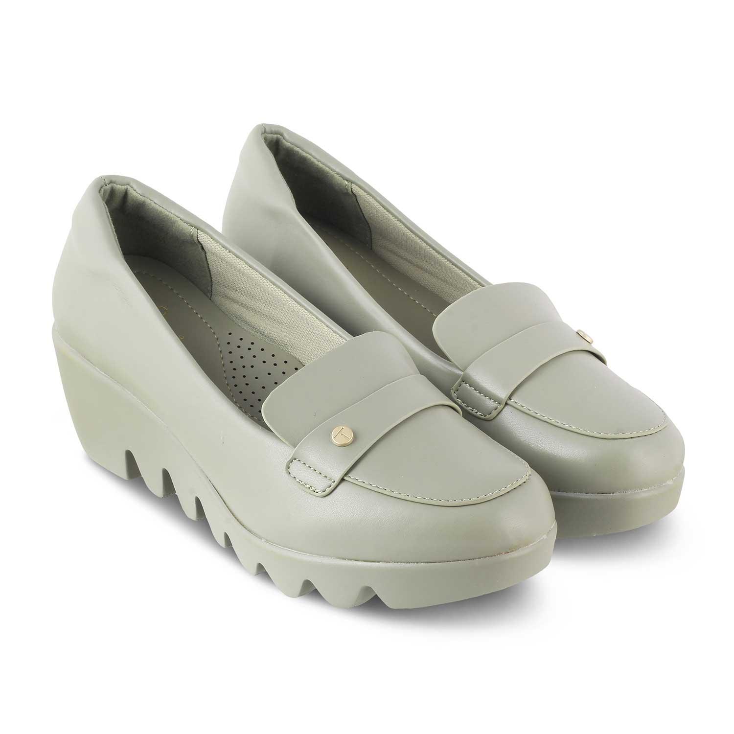 Buy Green Women's Wedges - The Westend Green