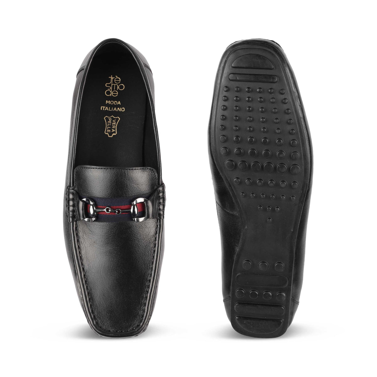 Buy Black Men's Loafers & Moccasins - The Bilbao Black | Tresmode