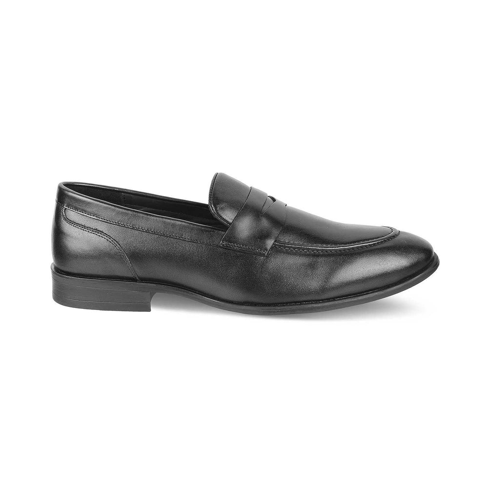 The Open-2 Brown Men's Leather Loafers Tresmode