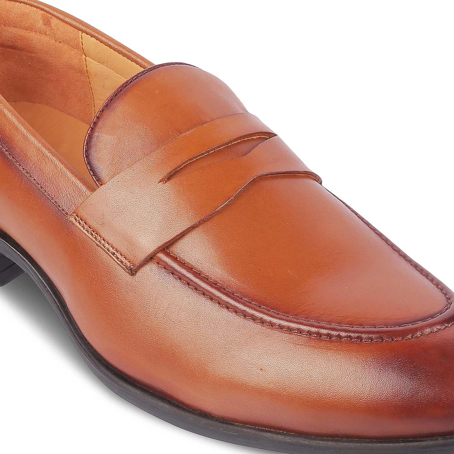 Buy Tan Men's Loafers Moccasins The Dawson Tan Tresmode