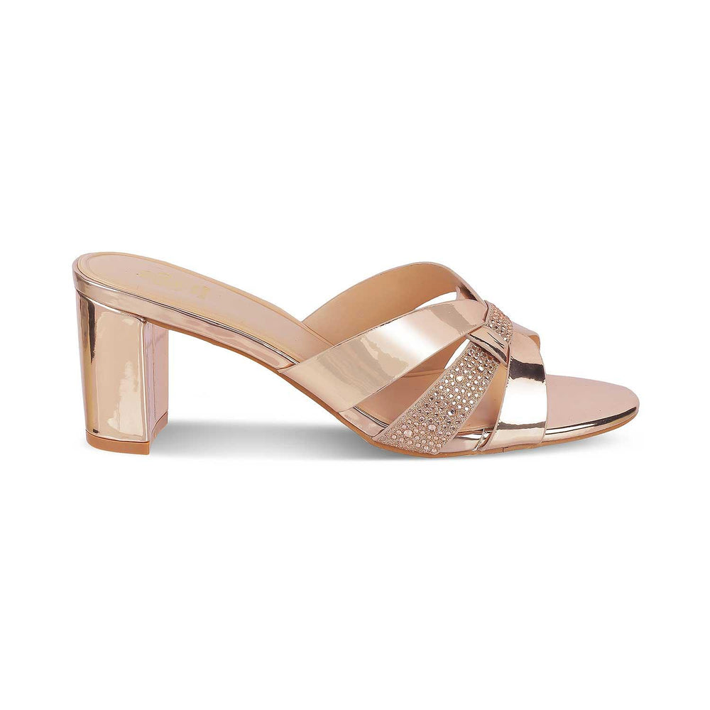 The Tometeor Champagne Women's Dress Wedge Sandals Tresmode main image 0