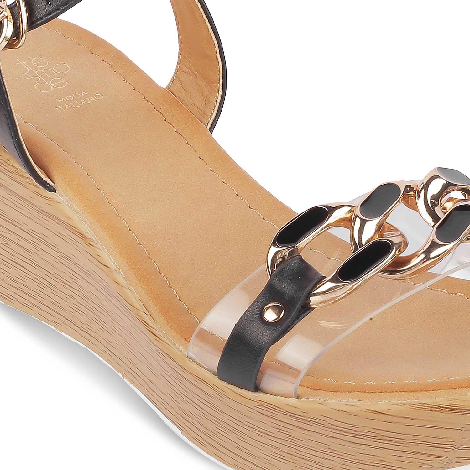 Buy Black Women's Wedges The Trwedge Black Tresmode