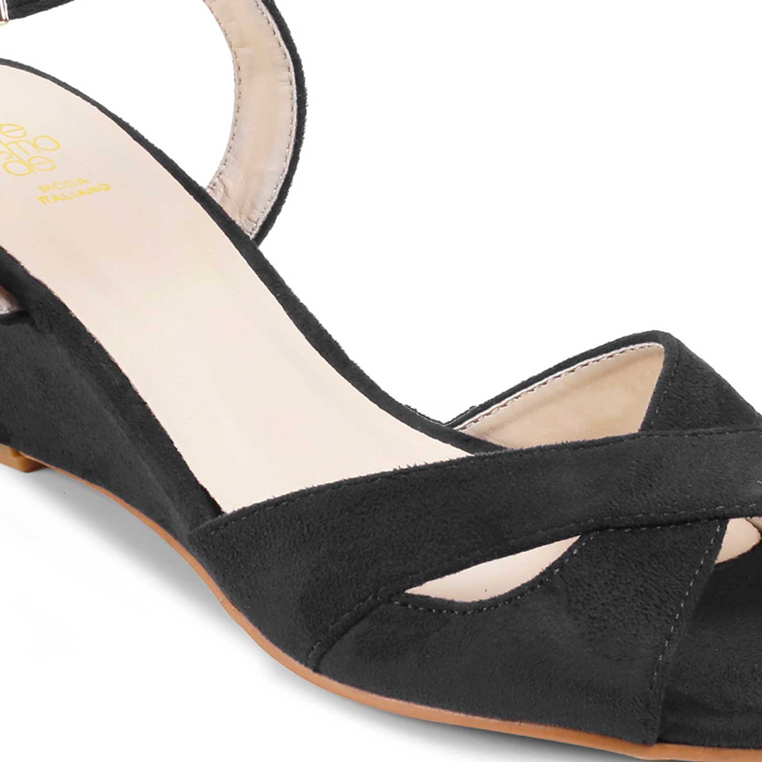 Hillary New Black Women's Dress Heel Sandals Online at Tresmode
