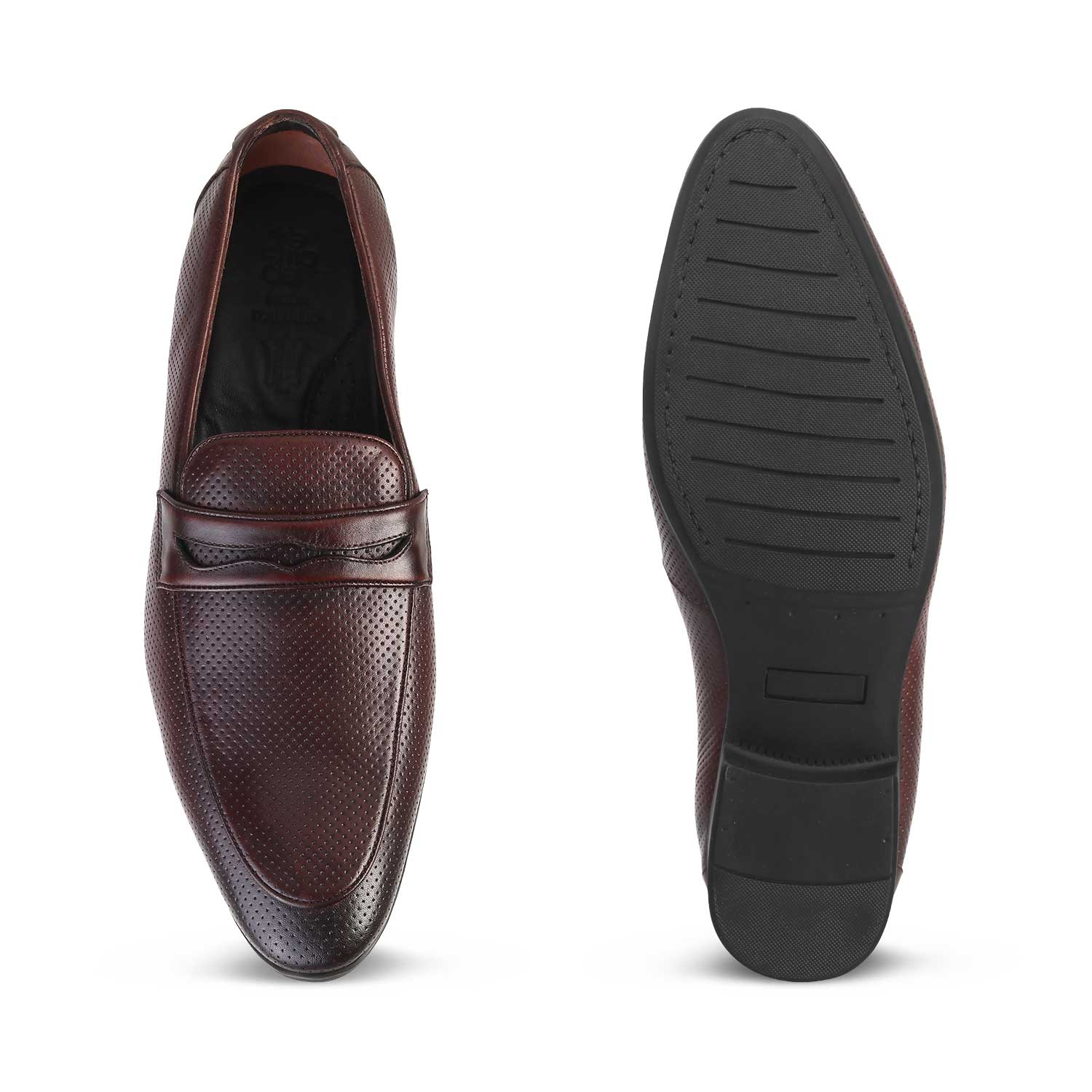 Brown Loafer Shoes For Men Online at Tresmode.com