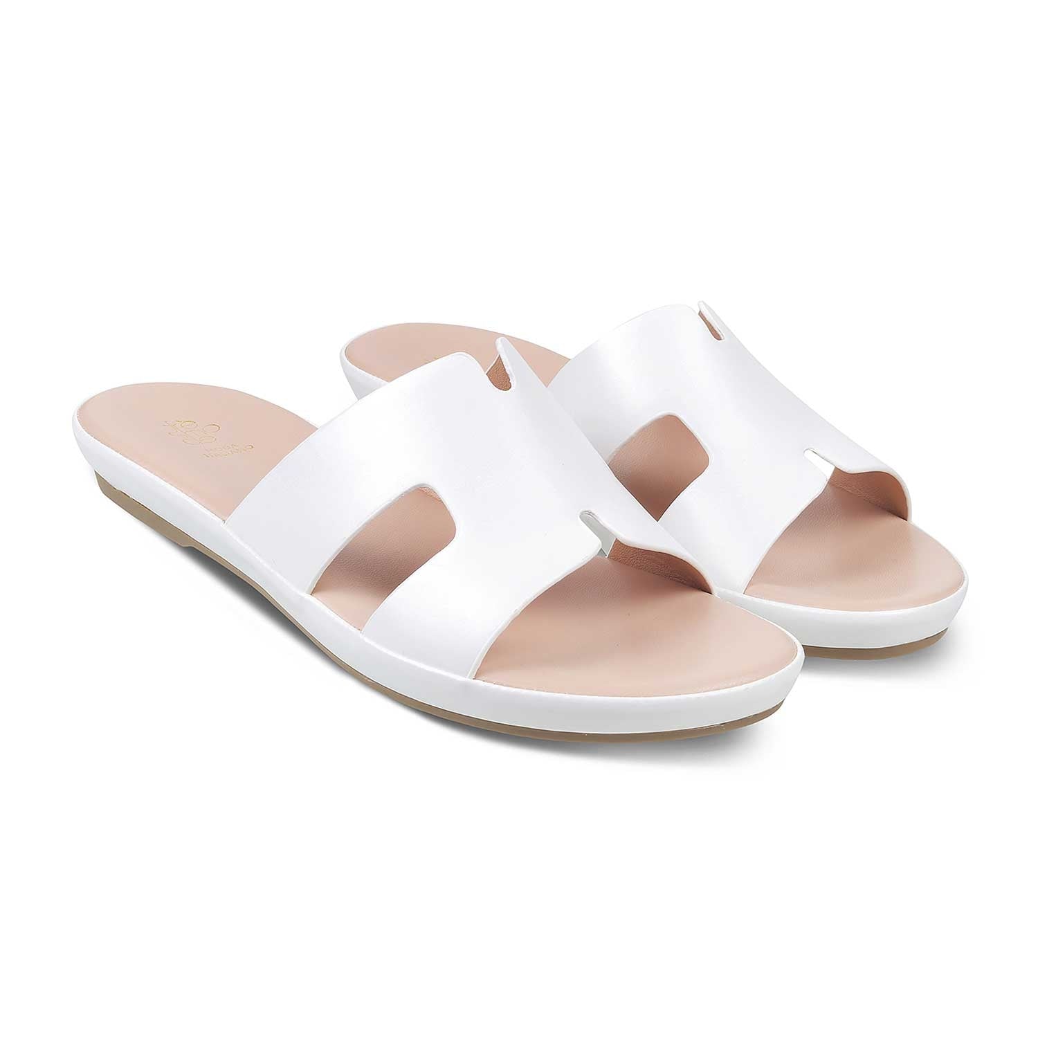 Tresmode-The Pilsy White Women's Casual Flats Tresmode-Tresmode