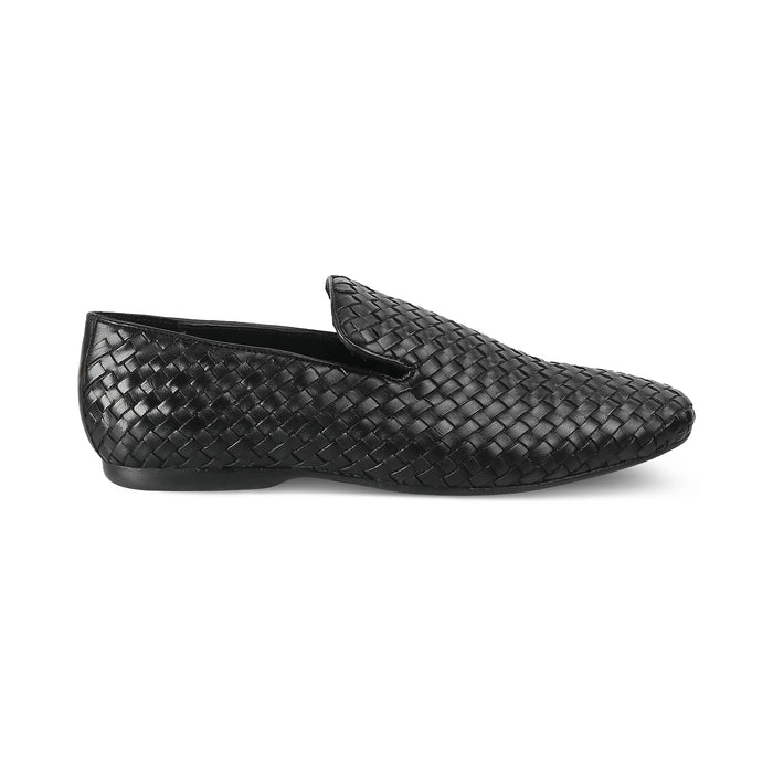 Buy The Barberi Black leather loafers for men Online at Tresmode