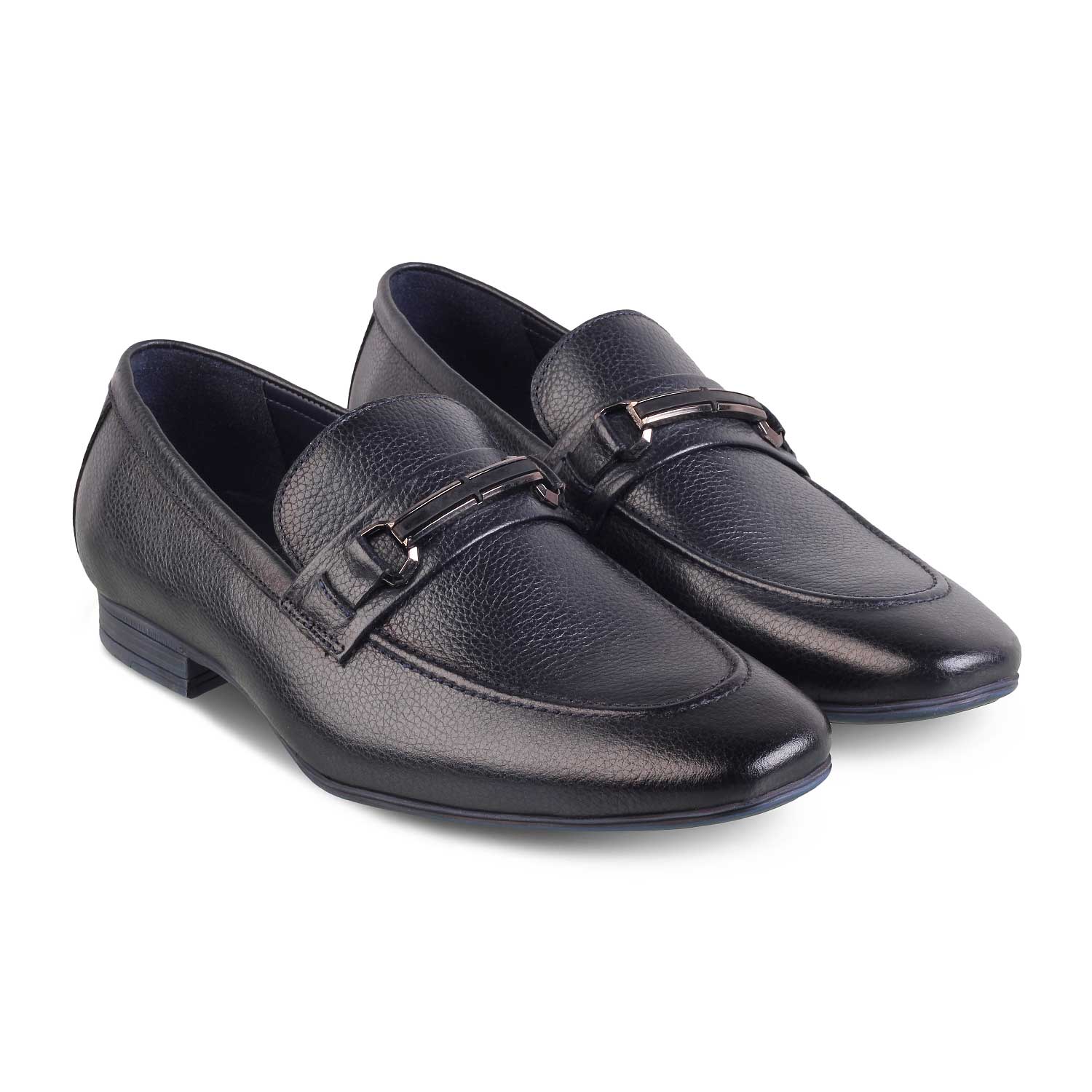 Rover Blue Men's Leather Loafers Online at Tresmode.com