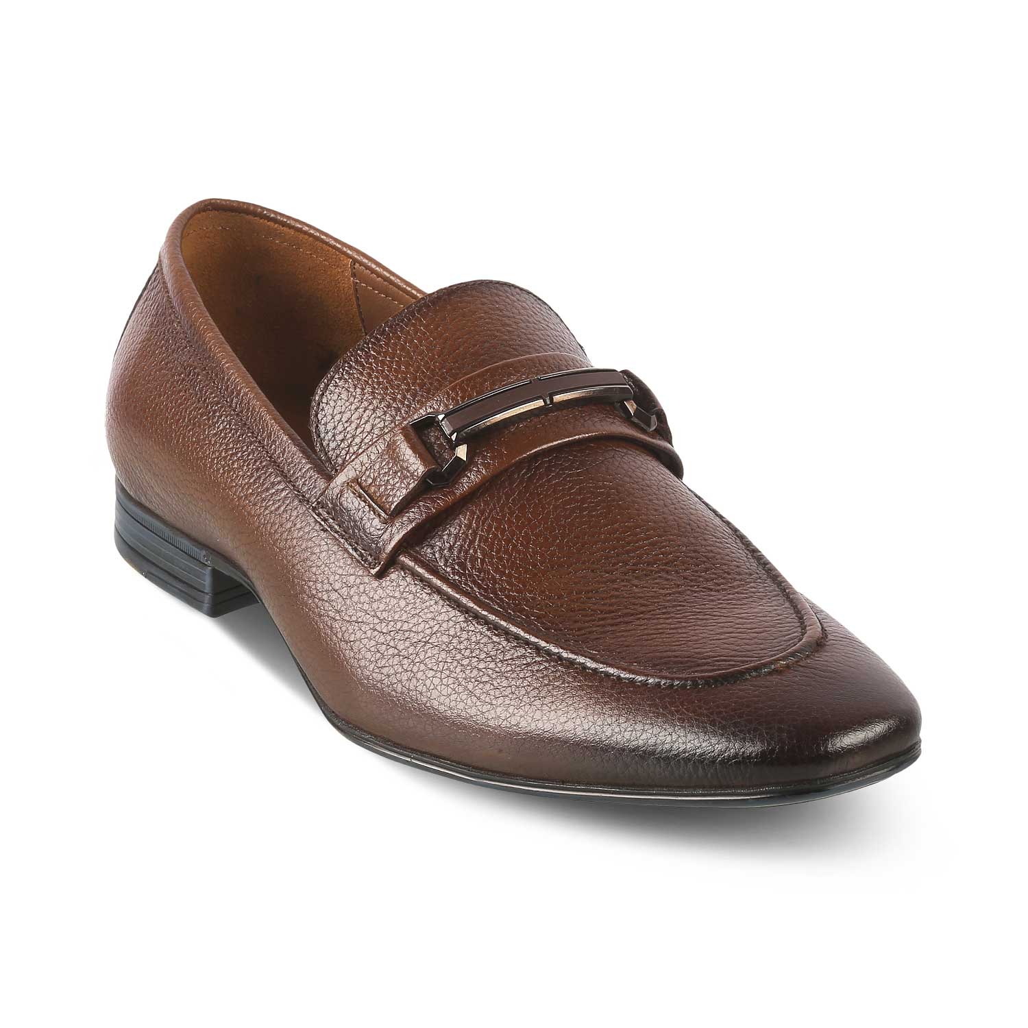 Rover Brown Men's Leather Loafers Online at Tresmode.com