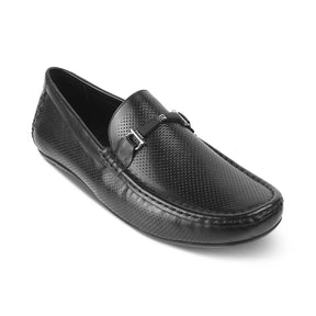 Open Black Men's Leather Loafers Online at Tresmode.com