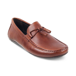 Otie Brown Men's Leather Loafers Online at Tresmode.com