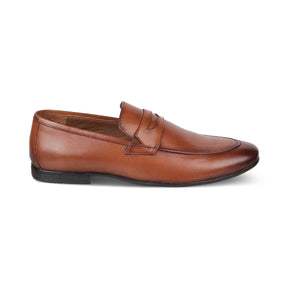 Tresmode-The Penloaf Tan Men's Leather Loafers-Tresmode