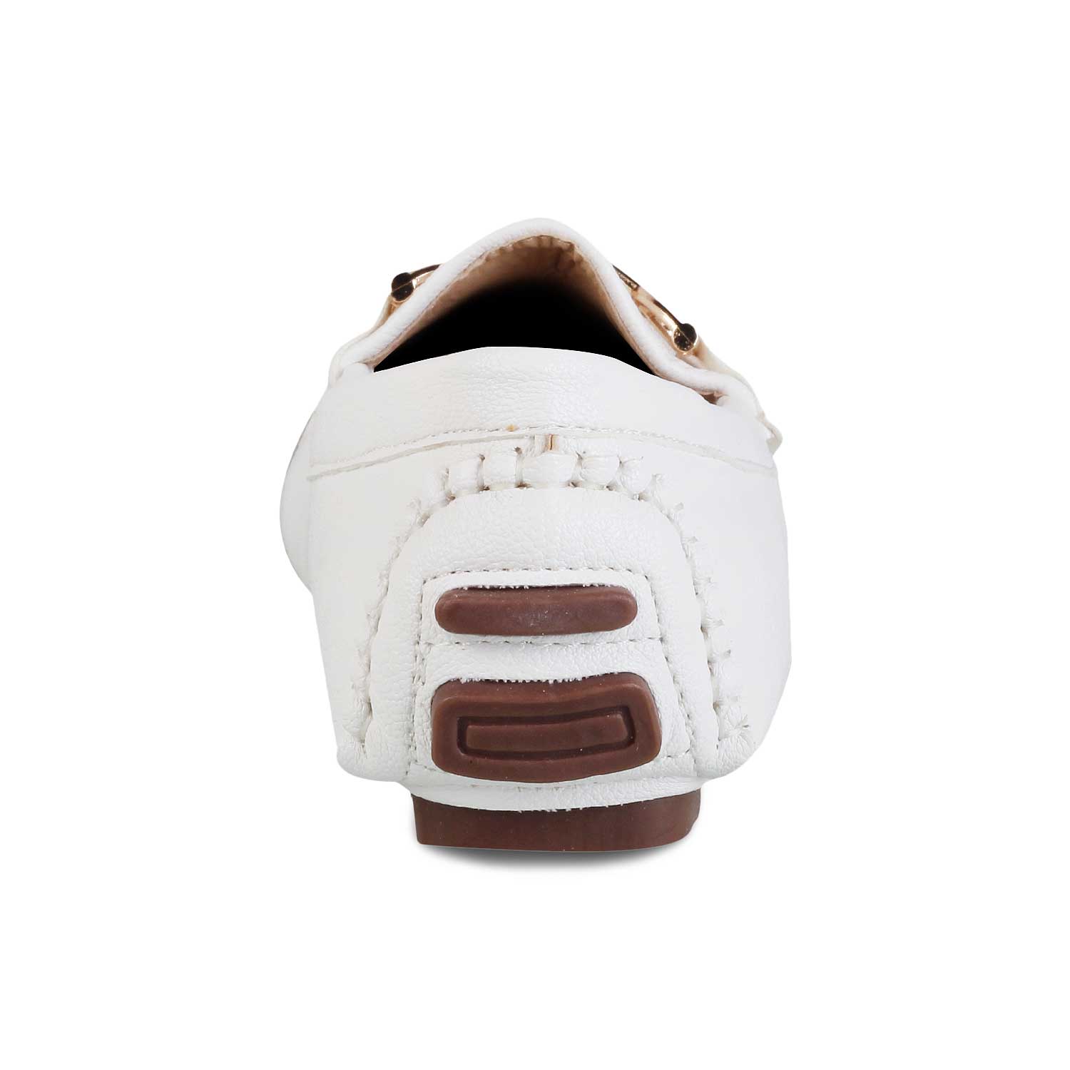 Ueno White Womens Loafers Online at Tresmode