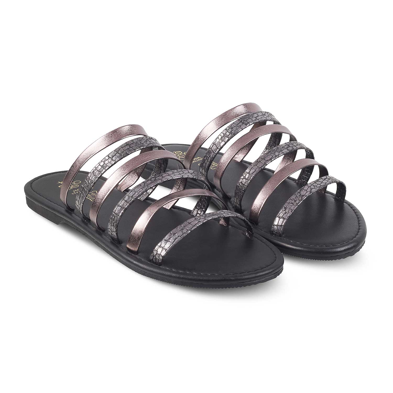 Amma Pewter Women's Casual Flats Online at Tresmode