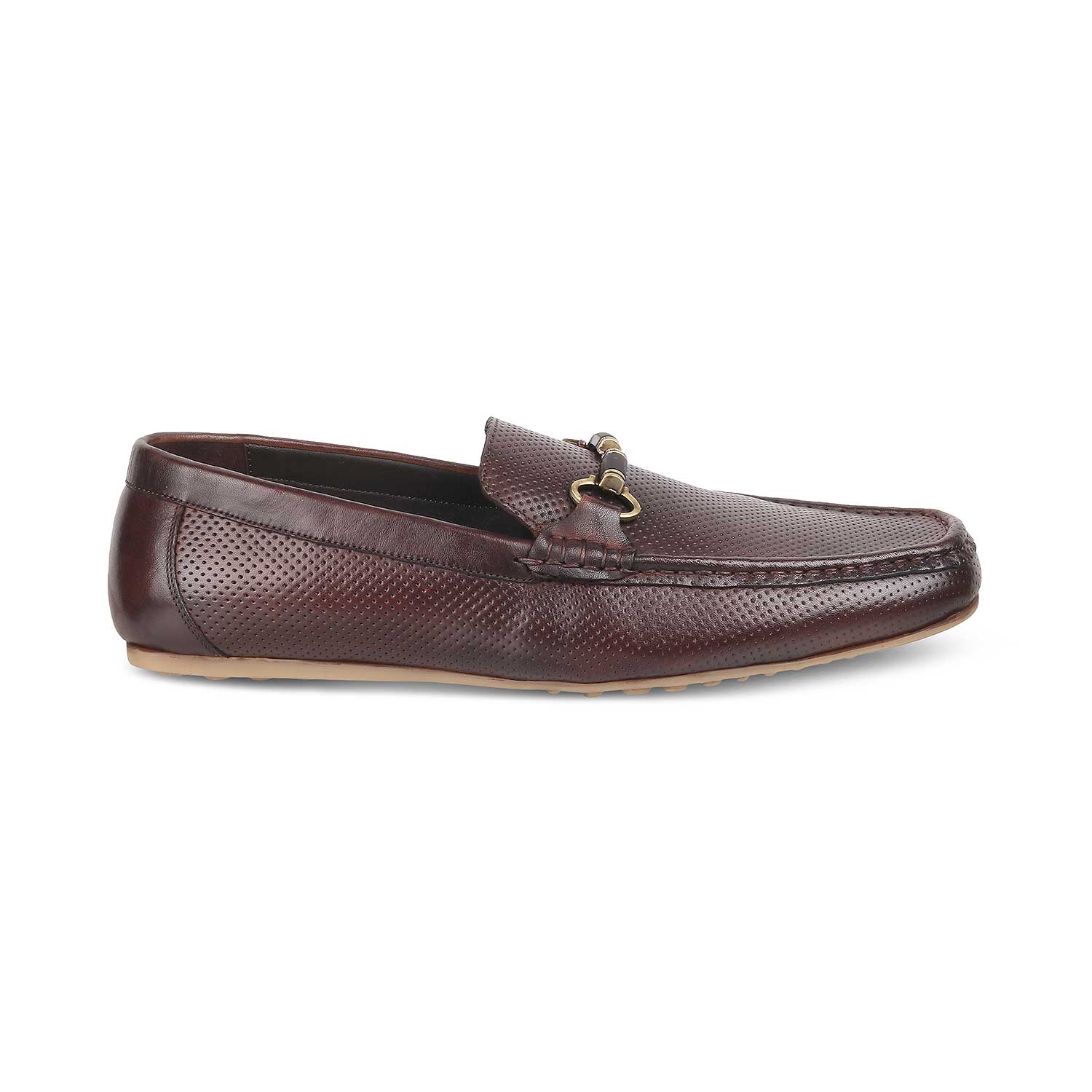 Tresmode-The Cenew Brown Men's Leather Loafers Tresmode-Tresmode
