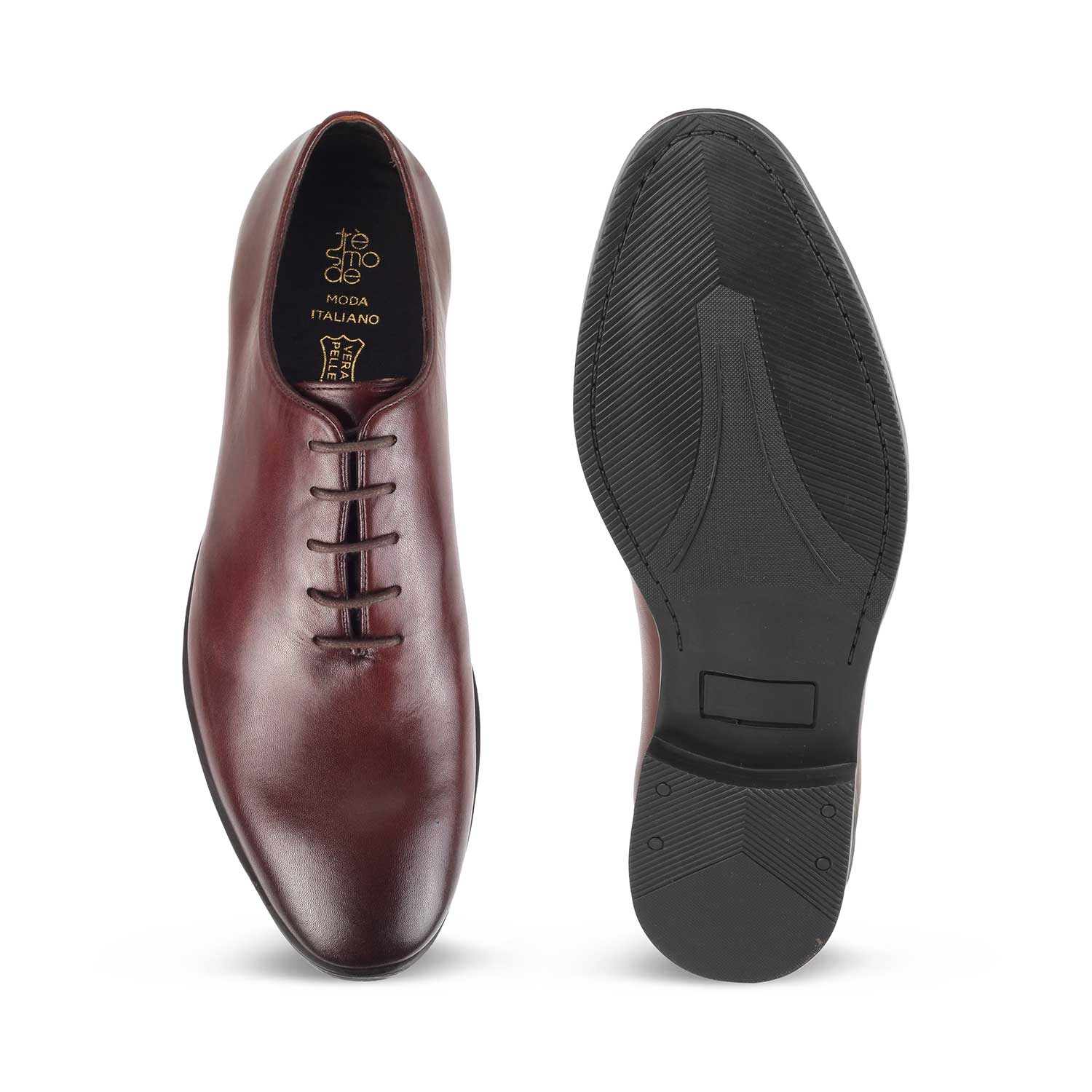 Coxford Brown Men's Leather Lace Ups Online at Tresmode.com