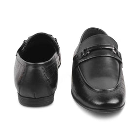England Black Men's Leather Loafers Online at Tresmode.com