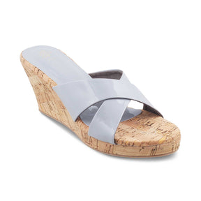 Simmy Grey Women's Dress Wedges Online at Tresmode