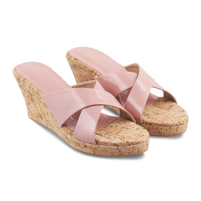 Simmy Pink Women's Dress Wedges Online at Tresmode