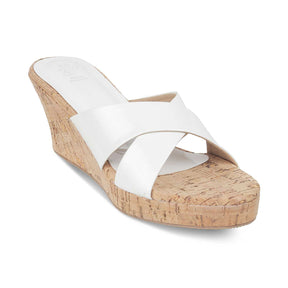 Tresmode-The Simmy White Women's Dress Wedges Tresmode-Tresmode